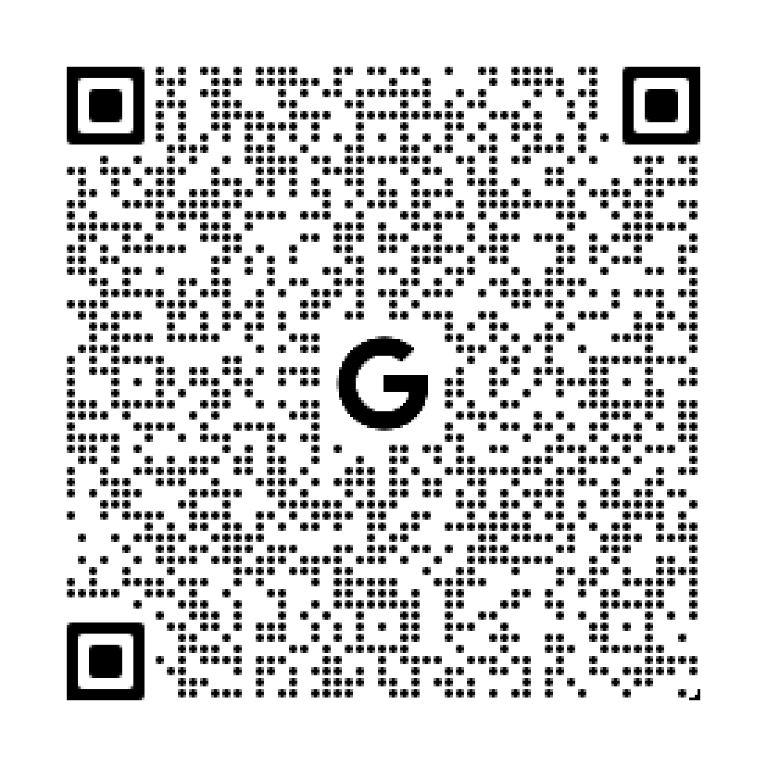 QR code linking to the RG Tech Engineering Works Google Business Profile